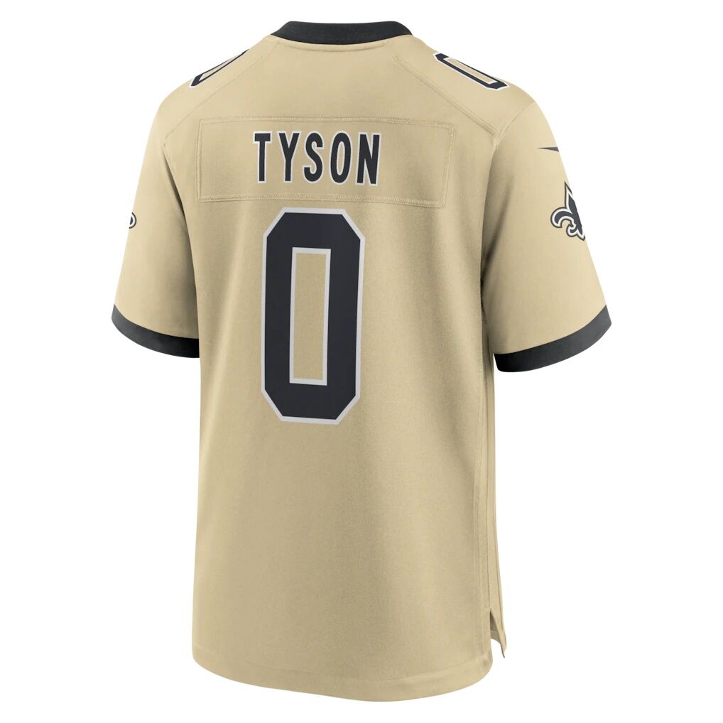 Jordyn Tyson New Orleans Saints Nike 2026 NFL Draft First Round Pick No. 8 Alternate Game Jersey