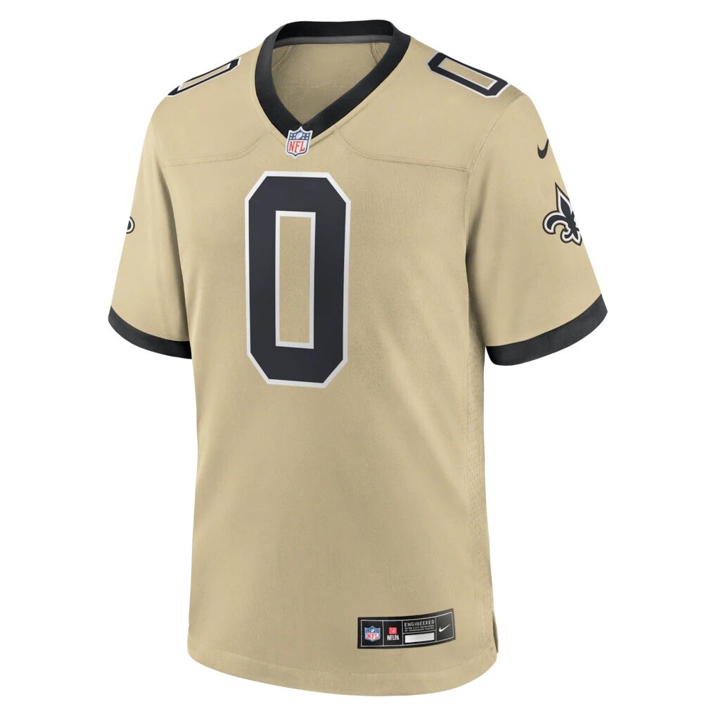 Jordyn Tyson New Orleans Saints Nike 2026 NFL Draft First Round Pick No. 8 Alternate Game Jersey