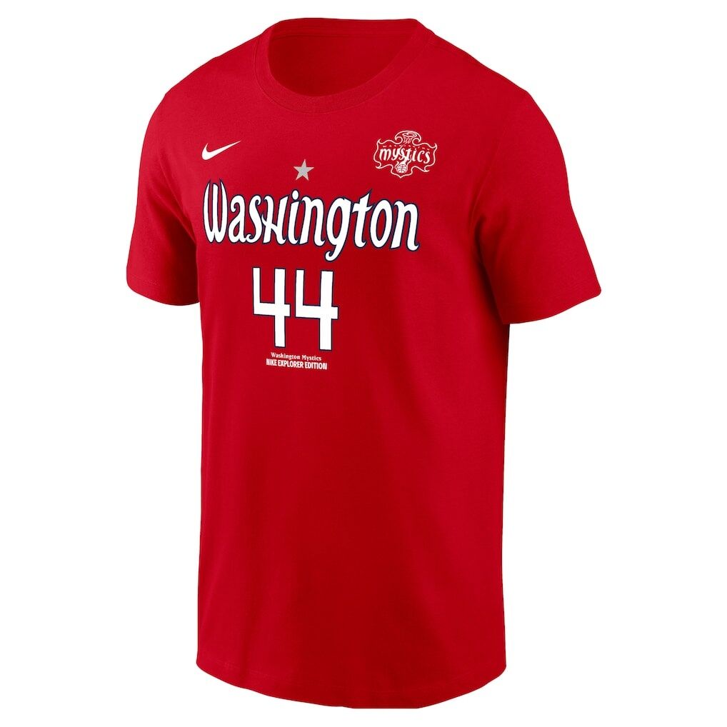 Kiki Iriafen Washington Mystics Nike Name & Number T-Shirt