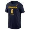 Kelsey Mitchell Indiana Fever Nike Name & Number T-Shirt - Navy - Side View