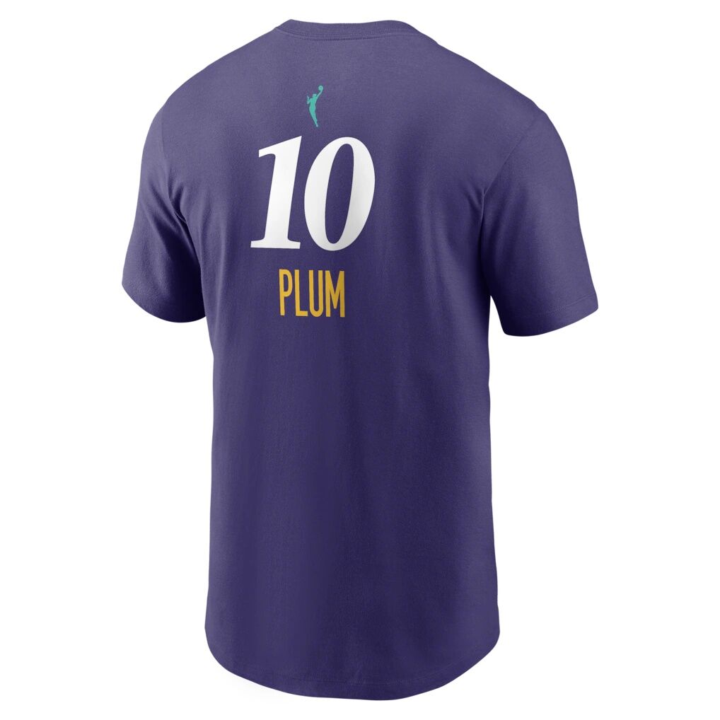 Kelsey Plum Los Angeles Sparks Nike Name & Number T-Shirt