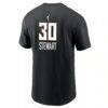 Breanna Stewart New York Liberty Nike Name & Number T-Shirt - Black - Detail View