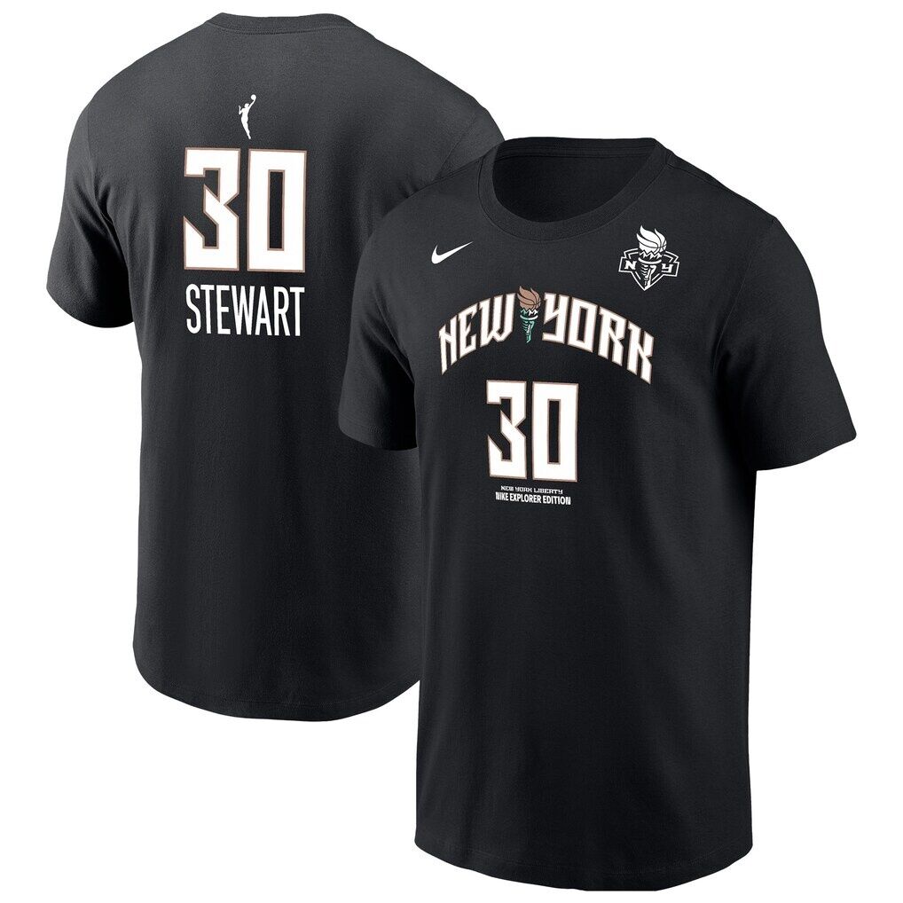 Breanna Stewart New York Liberty Nike Name & Number T-Shirt