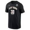 Breanna Stewart New York Liberty Nike Name & Number T-Shirt - Black - Side View
