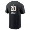 Sabrina Ionescu New York Liberty Nike Name & Number T-Shirt - Black - Detail View