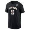 Sabrina Ionescu New York Liberty Nike Name & Number T-Shirt - Black - Side View