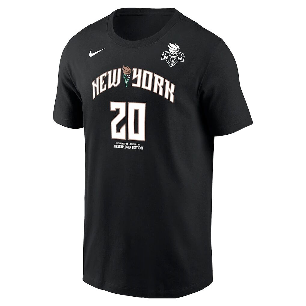 Sabrina Ionescu New York Liberty Nike Name & Number T-Shirt