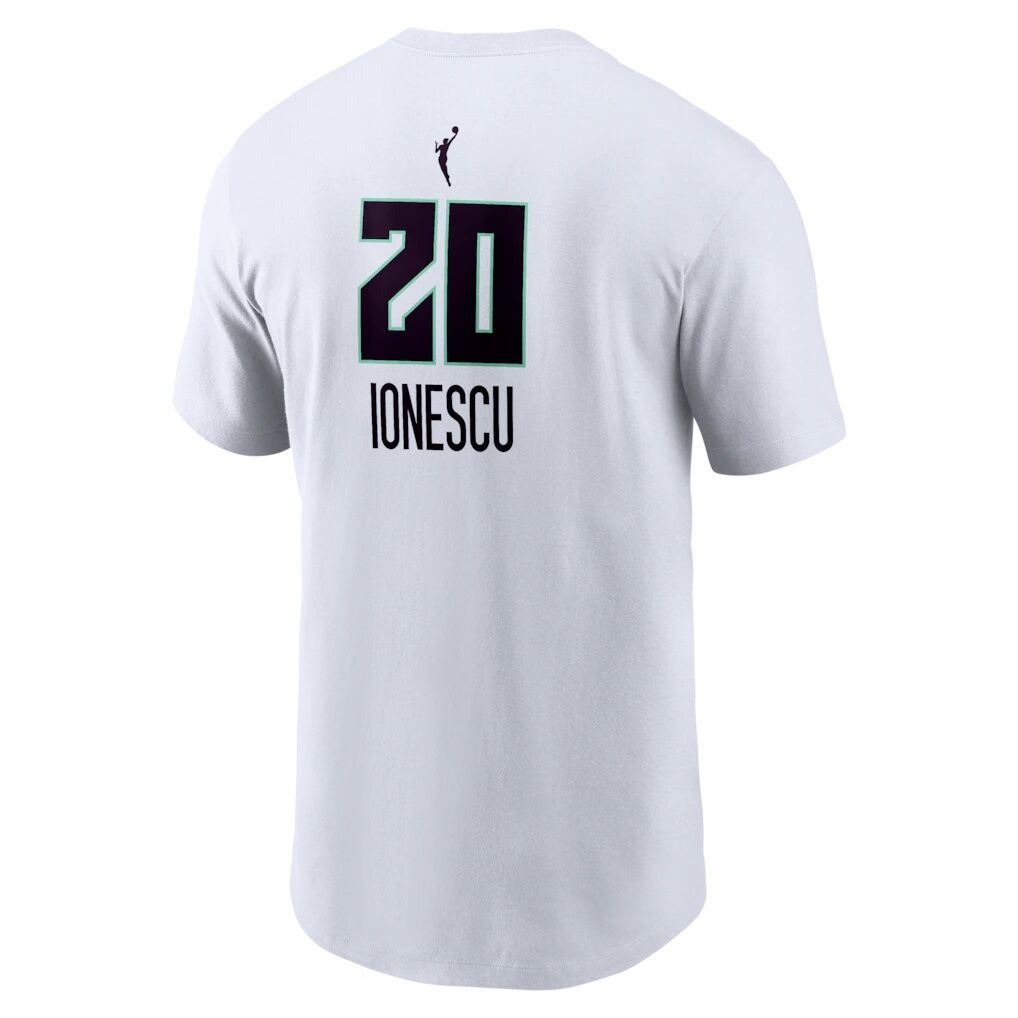 Sabrina Ionescu New York Liberty Nike Name & Number Heroine Edition T-Shirt