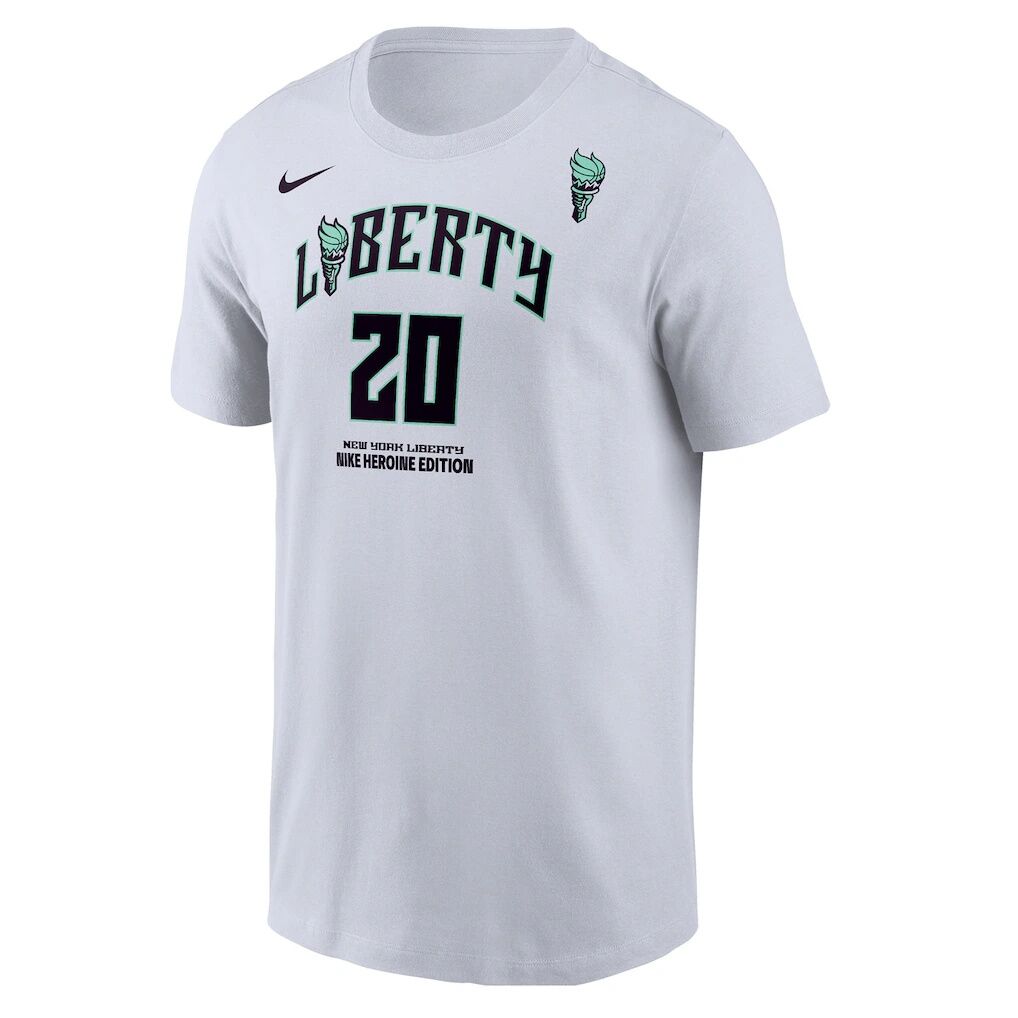 Sabrina Ionescu New York Liberty Nike Name & Number Heroine Edition T-Shirt