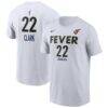 Caitlin Clark Indiana Fever Nike Name & Number Heroine Edition T-Shirt - White - Front View