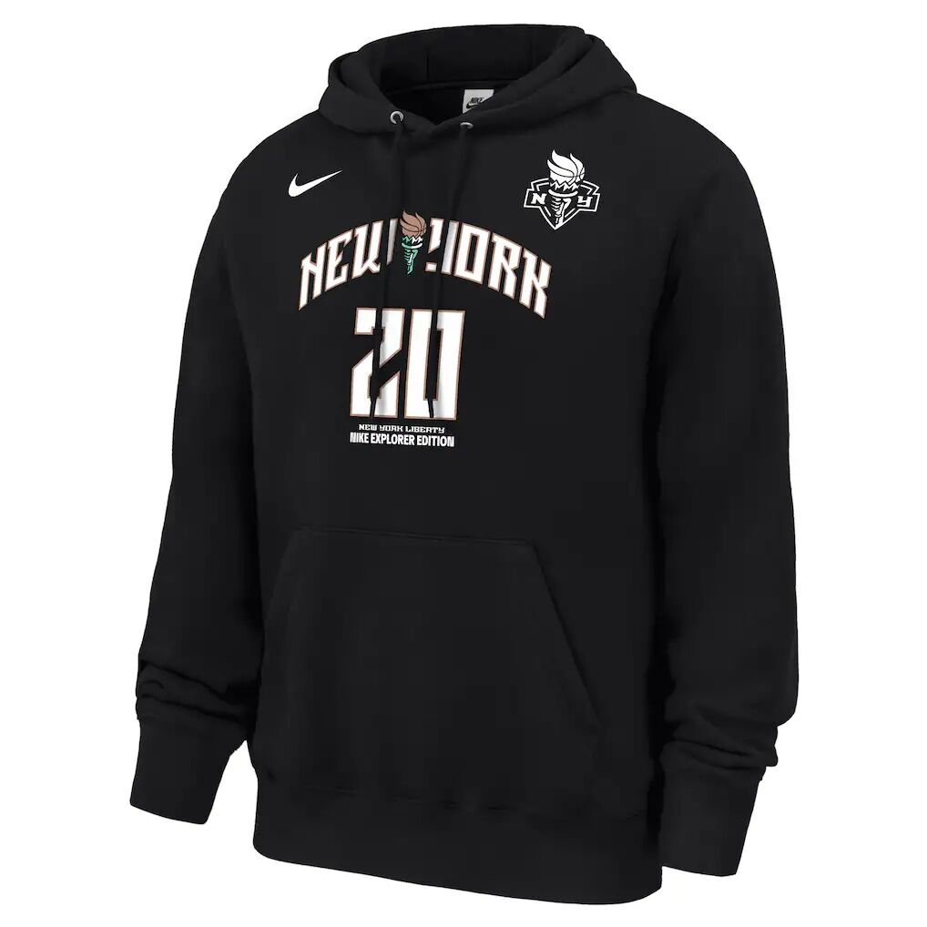 Sabrina Ionescu New York Liberty Nike Explorer Edition Name & Number Hoodie