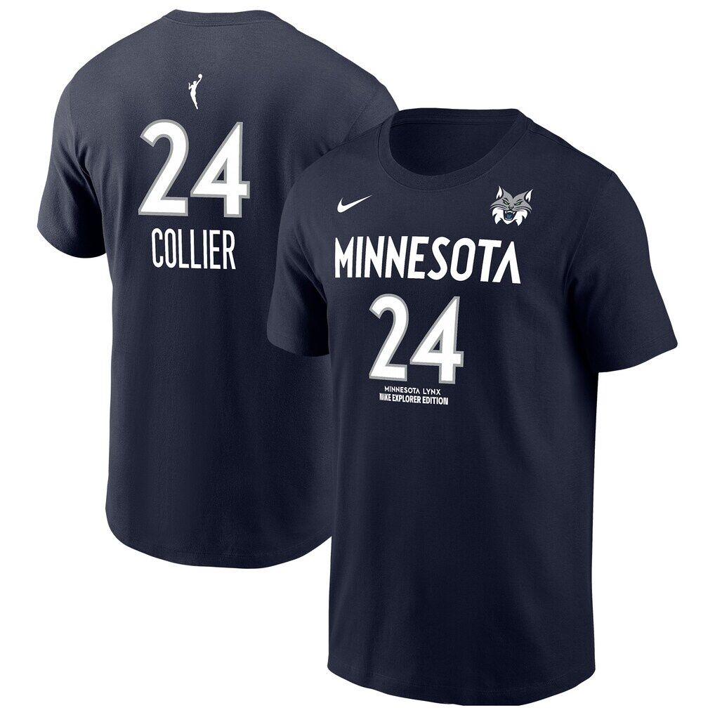 Napheesa Collier Minnesota Lynx Nike Explorer Edition Name & Number T-Shirt