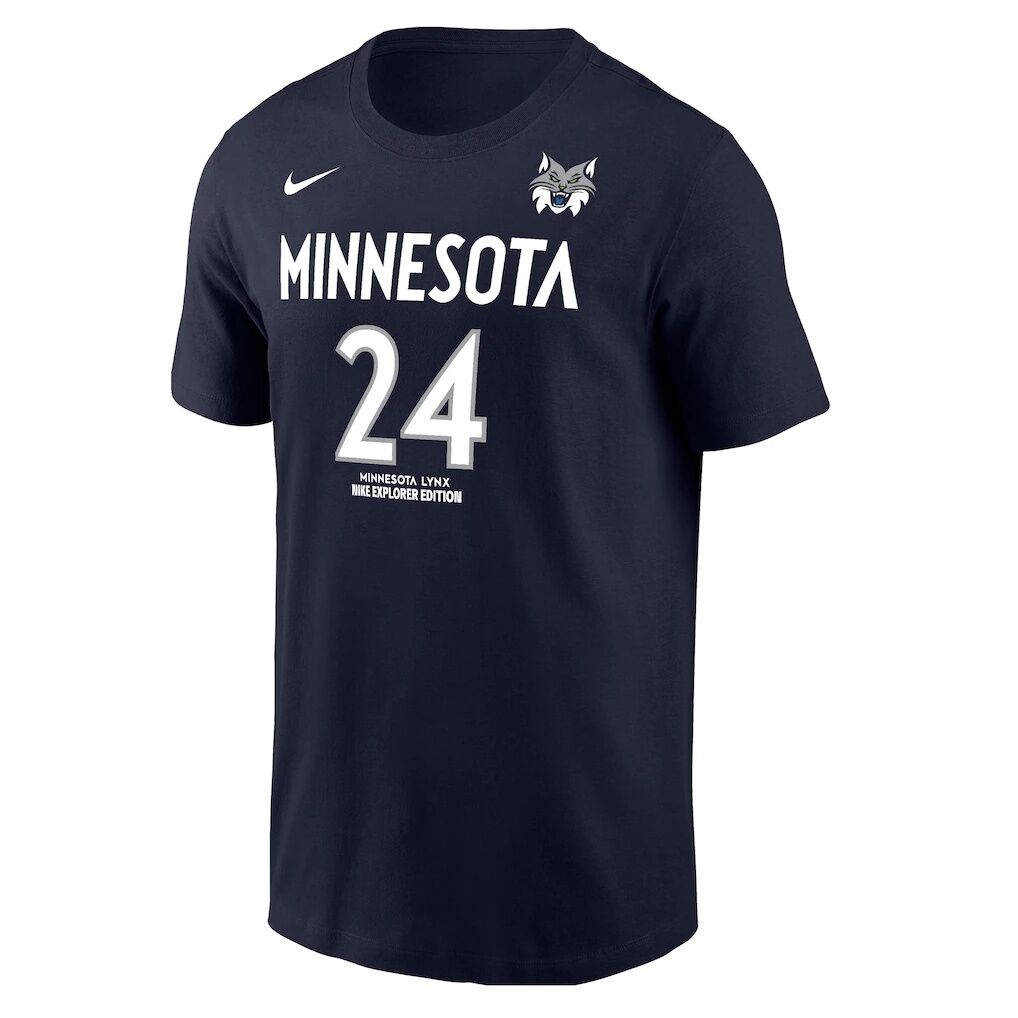 Napheesa Collier Minnesota Lynx Nike Explorer Edition Name & Number T-Shirt