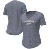 Georgia Tech Yellow Jackets Under Armour Women's Breezy V-Neck T-Shirt - - Front View