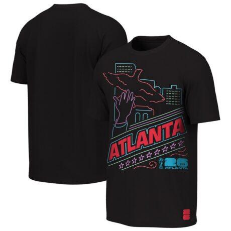 Outerstuff Youth FIFA World Cup 2026 Atlanta Neon City Night T-Shirt - Black - Front View
