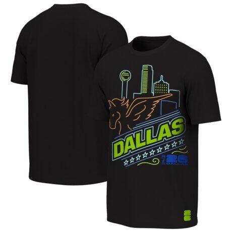 Outerstuff Youth FIFA World Cup 2026 Dallas Neon City Night T-Shirt - Black - Front View