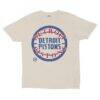 Detroit Pistons Stadium Essentials Unisex Cocoon Vintage T-Shirt - - Front View