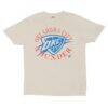 Oklahoma City Thunder Stadium Essentials Unisex Cocoon Vintage T-Shirt - - Front View