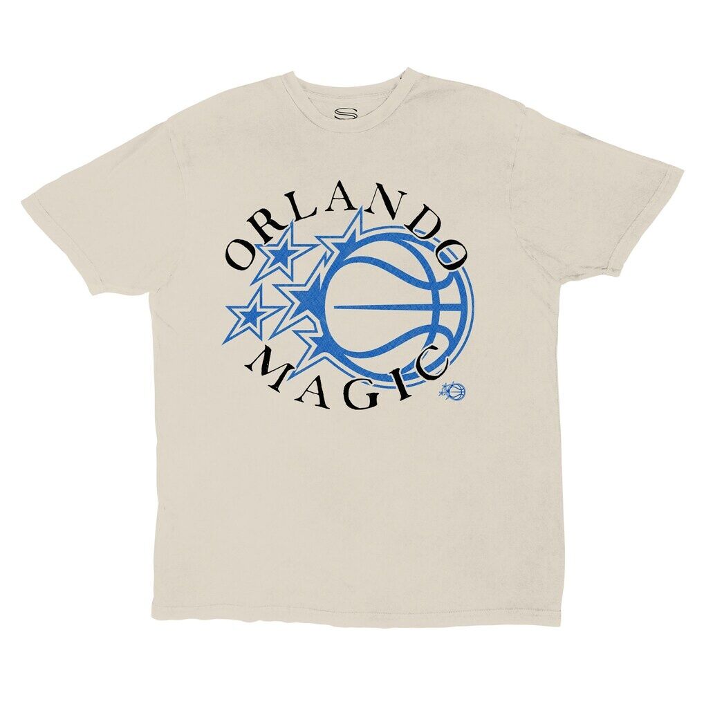 Orlando Magic Stadium Essentials Unisex Cocoon Vintage T-Shirt - Tan