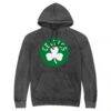 Boston Celtics Stadium Essentials Unisex Laylow Vintage Hoodie - Black - Side View