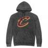 Cleveland Cavaliers Stadium Essentials Unisex Laylow Vintage Hoodie - Black - Back View
