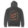 Cleveland Cavaliers Stadium Essentials Unisex Laylow Vintage Hoodie - Black - Side View
