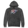 Oklahoma City Thunder Stadium Essentials Unisex Laylow Vintage Hoodie - Black - Side View