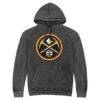 Denver Nuggets Stadium Essentials Unisex Laylow Vintage Hoodie - Black - Side View