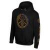 Denver Nuggets Stadium Essentials Unisex Elementized Ride Hoodie - Black - Side View