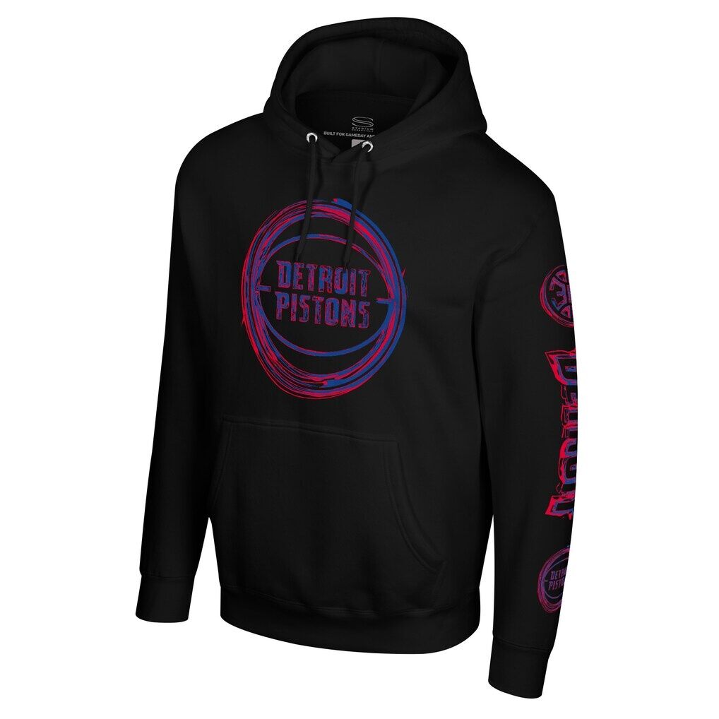 Detroit Pistons Stadium Essentials Unisex Elementized Ride Hoodie