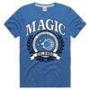 Orlando Magic Homage Unisex Crest Tri-Blend T-Shirt - Blue - Front View