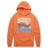 New York Knicks Homage x A Tribe Called Quest Unisex Represent Tri-Blend Hoodie - Orange - Front View