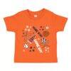 Houston Astros Soft as a Grape Toddler Home Run T-Shirt - Orange - Front View