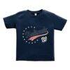 Washington Nationals Soft as a Grape Toddler Americana T-Shirt - Navy - Front View