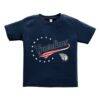 Cleveland Guardians Soft as a Grape Toddler Americana T-Shirt - Navy - Front View