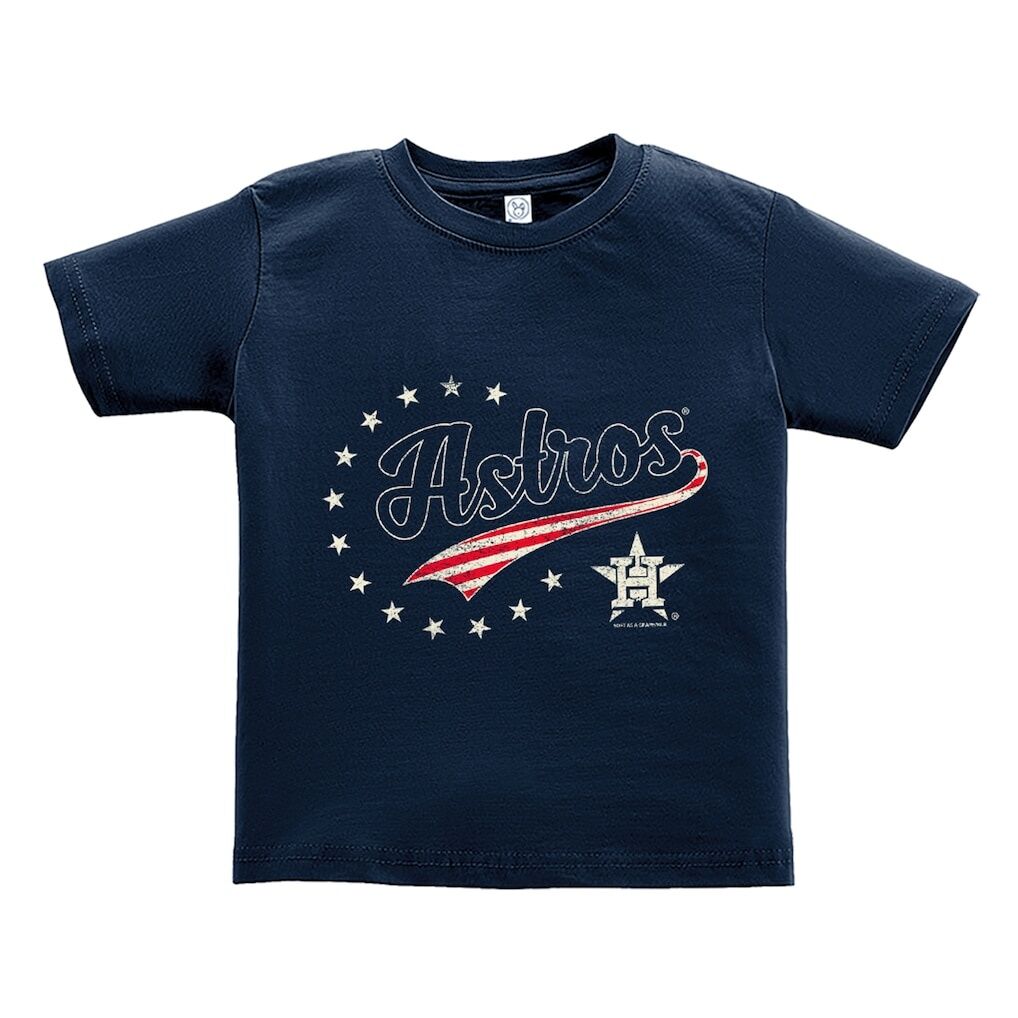 Houston Astros Soft as a Grape Toddler Americana T-Shirt