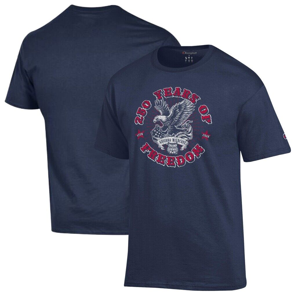 Arizona Wildcats Champion Americana 250 Years of Freedom Tonal T-Shirt