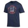 Auburn Tigers Champion Americana 250 Years of Freedom Tonal T-Shirt - Navy - Side View