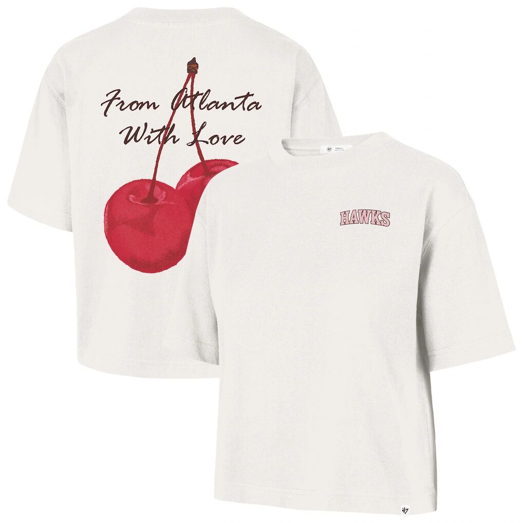Atlanta Hawks '47 Women's Love Letter Reed City T-Shirt