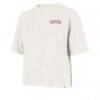 Atlanta Hawks '47 Women's Love Letter Reed City T-Shirt - Cream - Side View