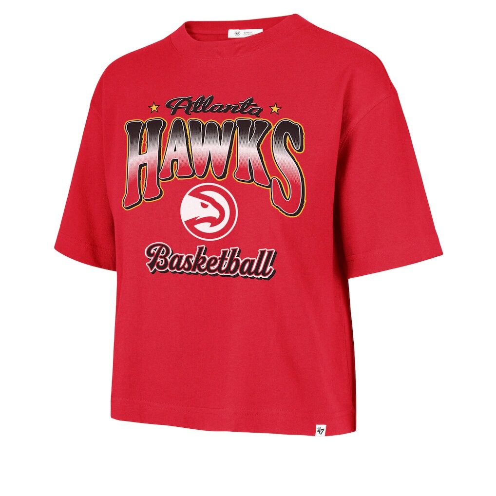 Atlanta Hawks '47 Women's Vibe Check Reed City T-Shirt