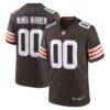 Emmanuel McNeil-Warren Cleveland Browns Nike Game Jersey - Brown - Front View