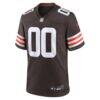 Justin Jefferson Cleveland Browns Nike Game Jersey - Brown - Side View