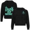 New York Liberty Sportiqe Women's State of Mind Ella Pullover Hoodie - Black - Front View