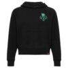 New York Liberty Sportiqe Women's State of Mind Ella Pullover Hoodie - Black - Side View