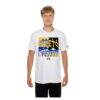 Denver Nuggets New Era Block Logo T-Shirt - White - Front View