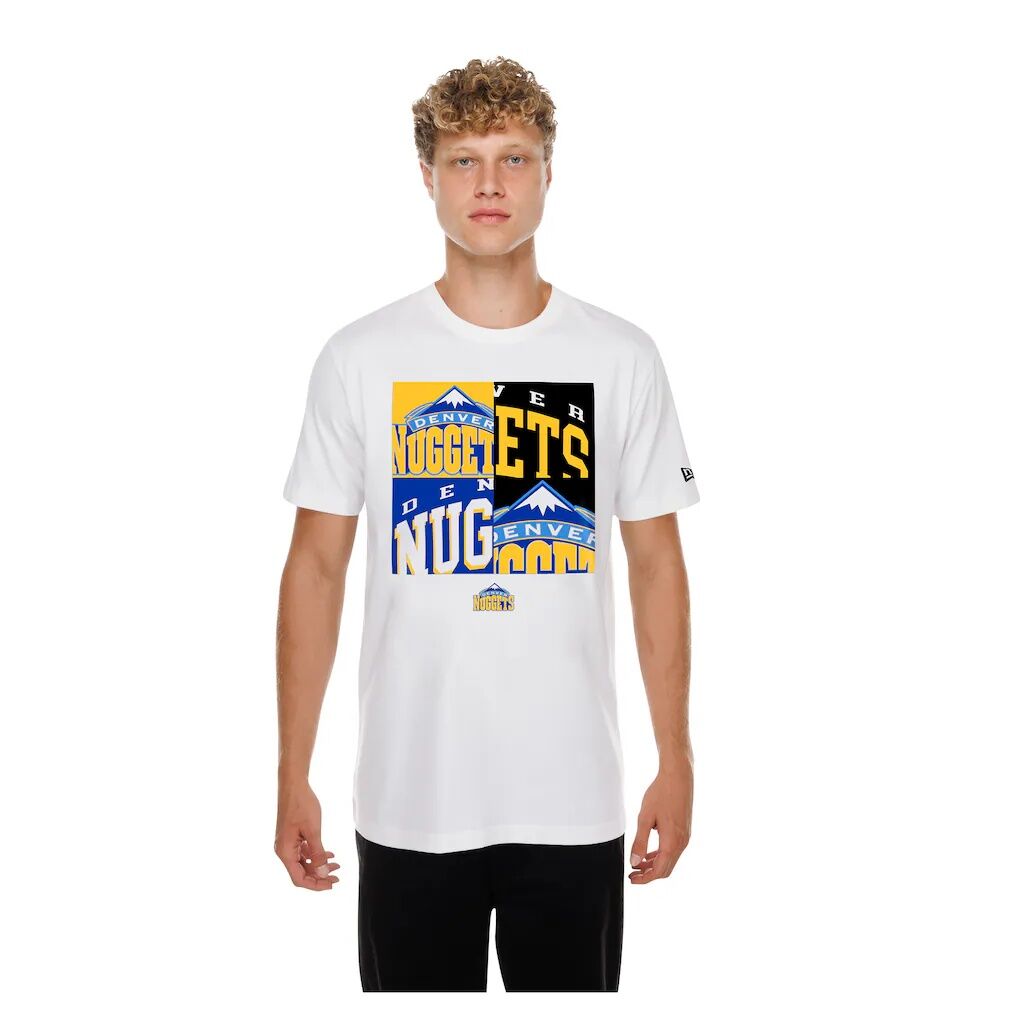 Denver Nuggets New Era Block Logo T-Shirt
