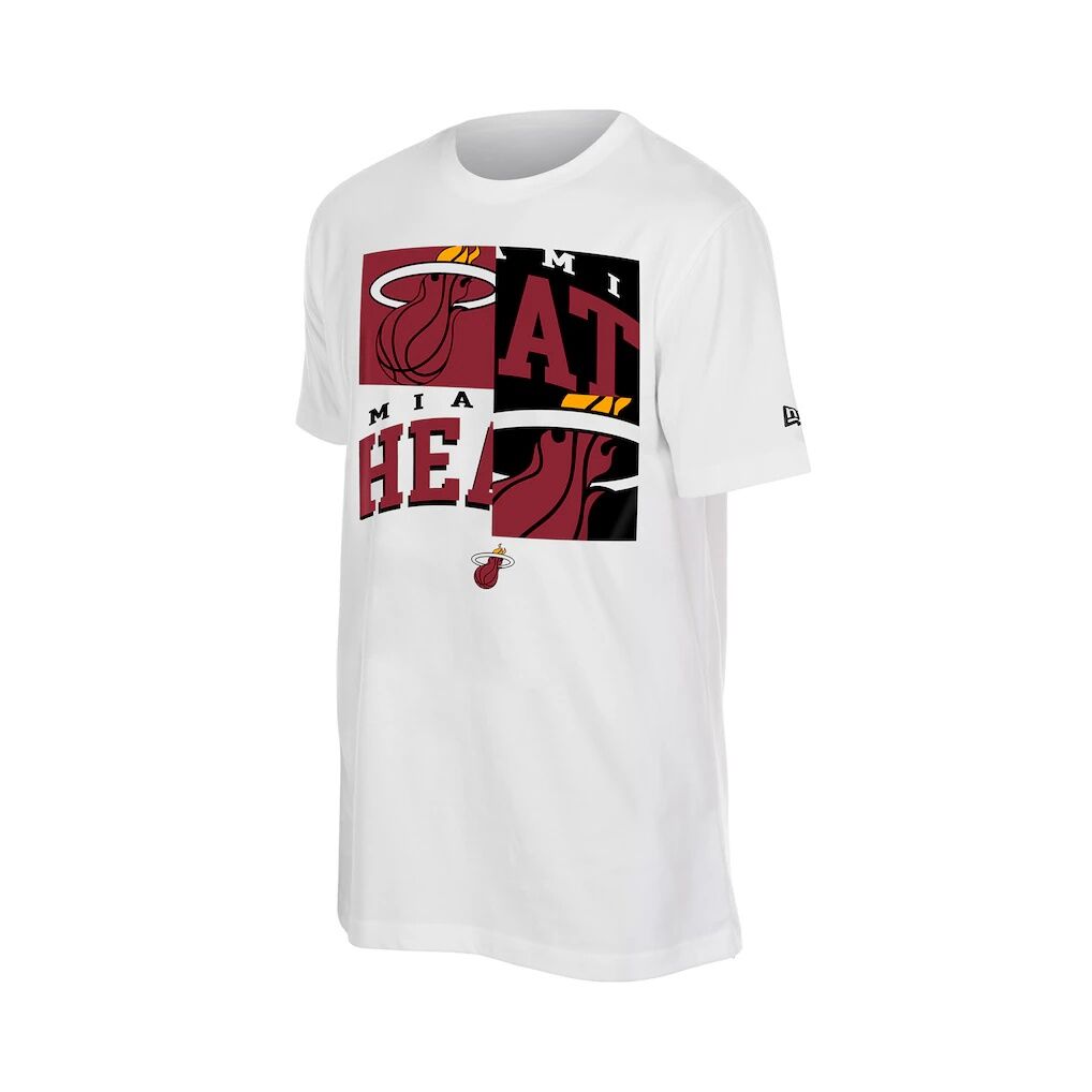 Miami Heat New Era Block Logo T-Shirt