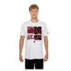 Miami Heat New Era Block Logo T-Shirt - White - Front View