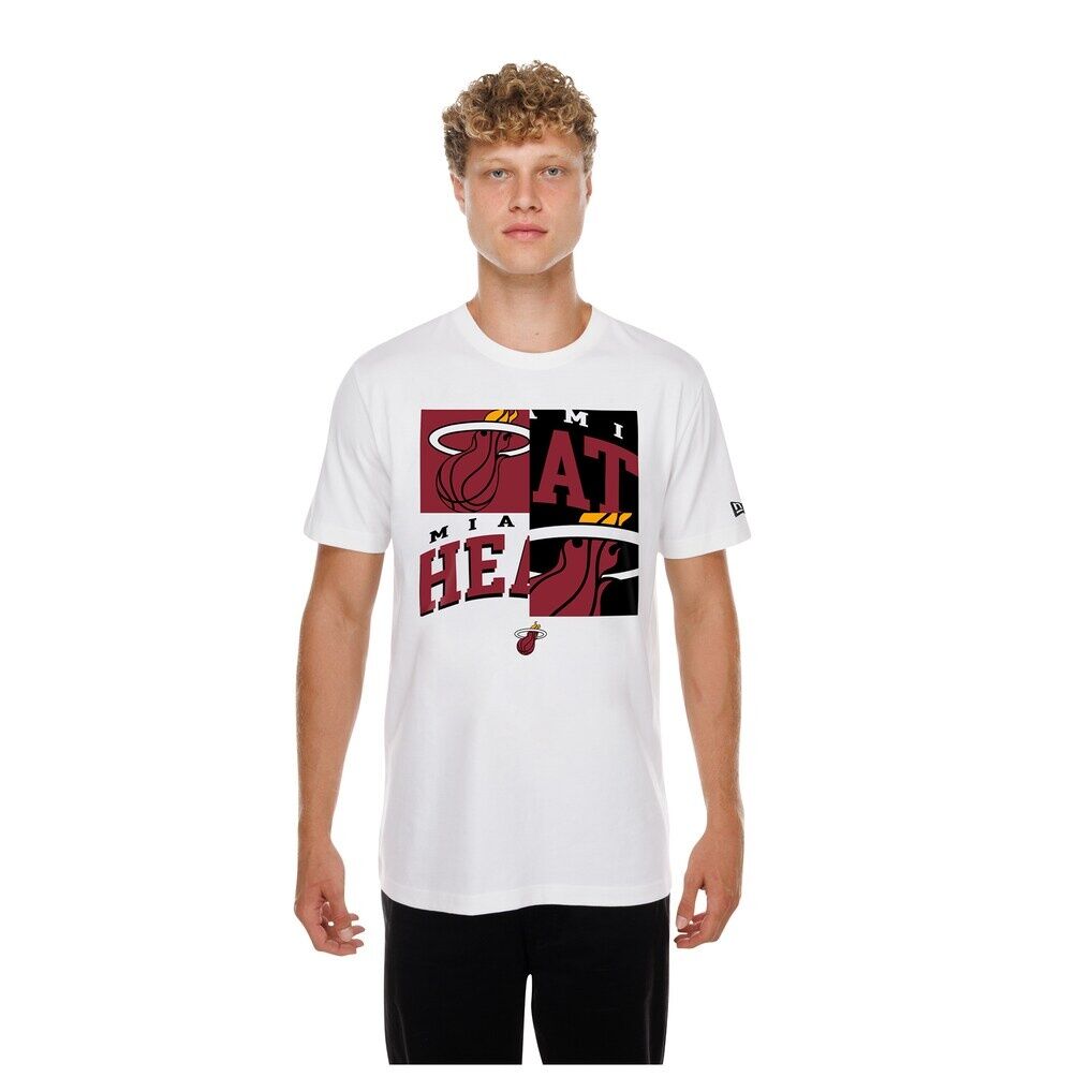 Miami Heat New Era Block Logo T-Shirt